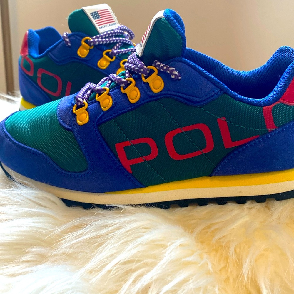 Classic Ralph Lauren Polo Sneakers ☀️